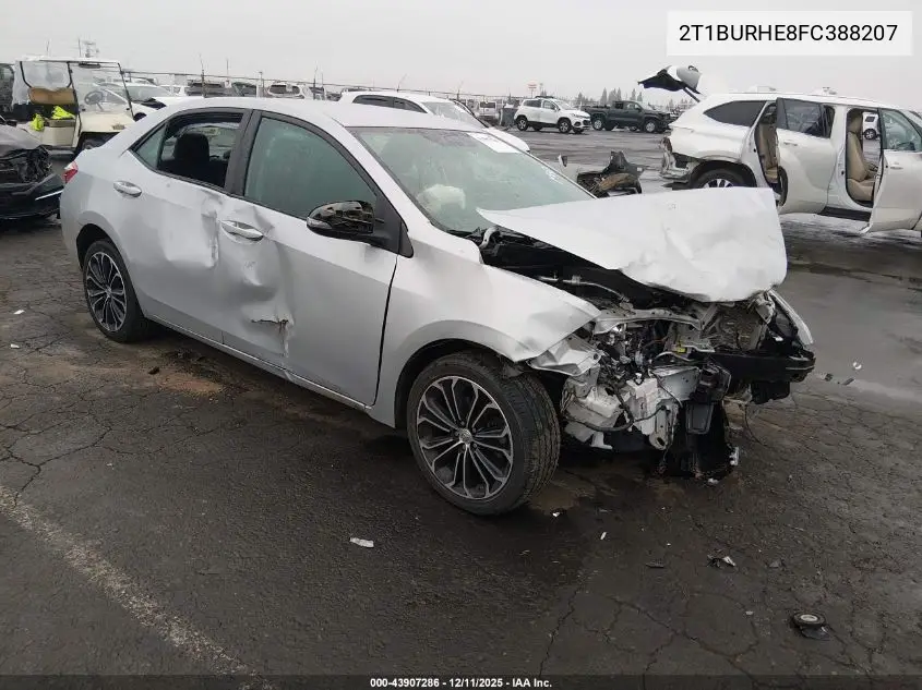 2T1BURHE8FC388207 2015 Toyota Corolla S Plus