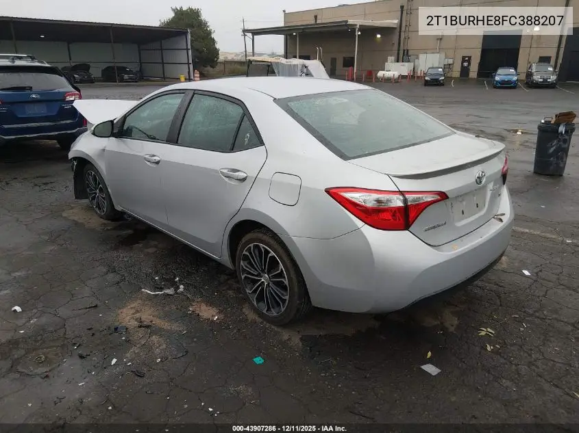 2T1BURHE8FC388207 2015 Toyota Corolla S Plus