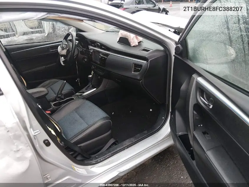 2T1BURHE8FC388207 2015 Toyota Corolla S Plus