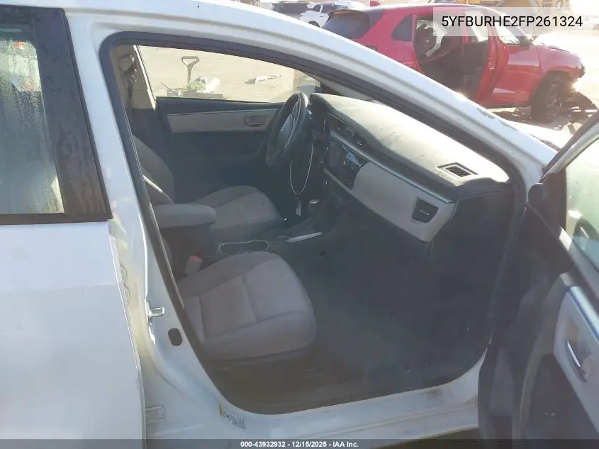 5YFBURHE2FP261324 2015 Toyota Corolla Le