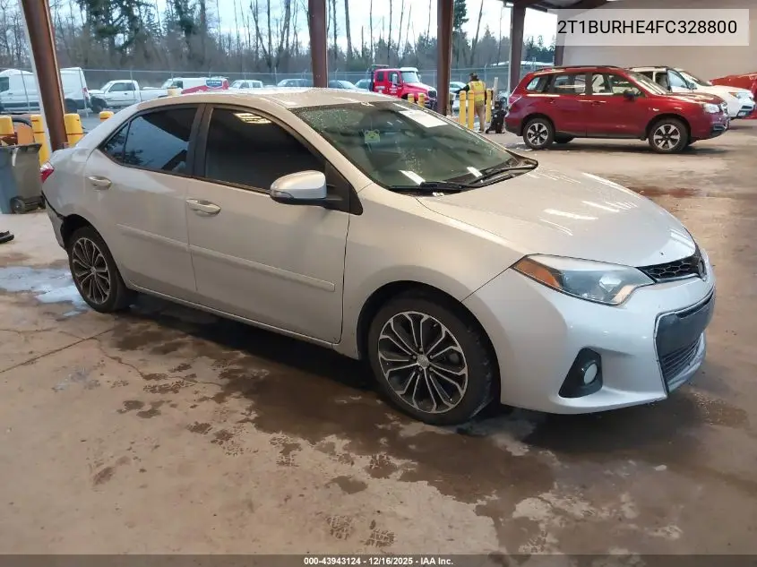 2T1BURHE4FC328800 2015 Toyota Corolla S Plus
