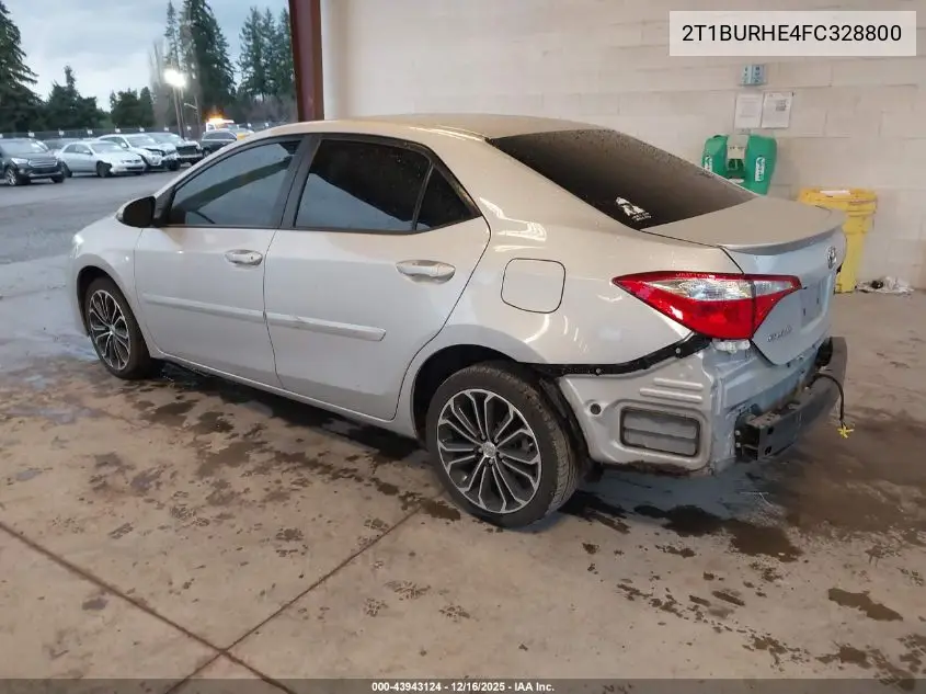 2T1BURHE4FC328800 2015 Toyota Corolla S Plus