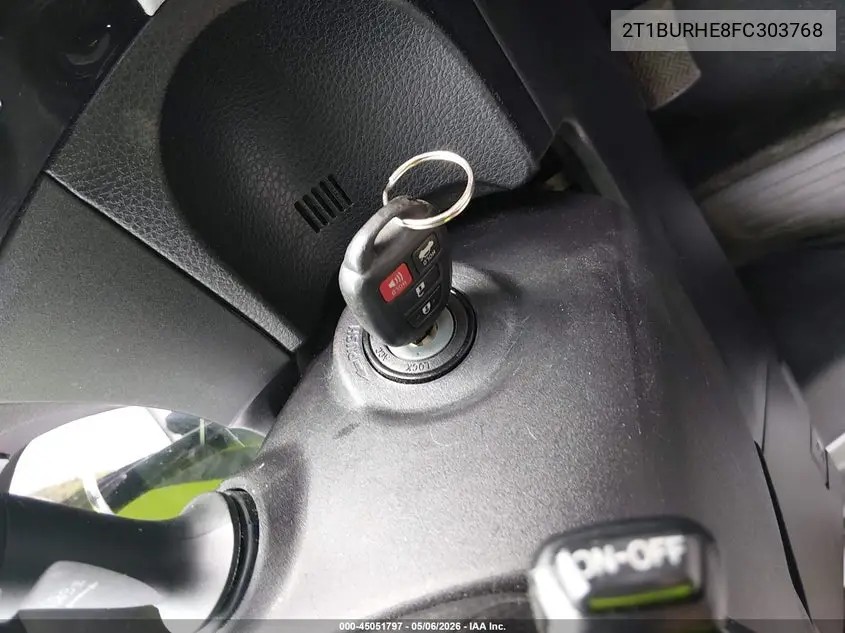2T1BURHE8FC303768 2015 Toyota Corolla Le