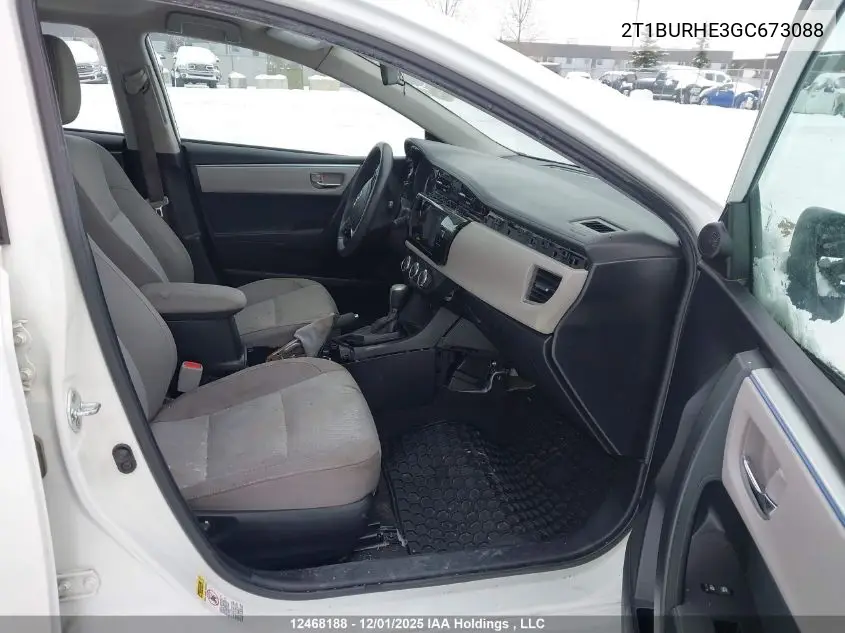 2T1BURHE3GC673088 2016 Toyota Corolla L/Le/Le Pls/Prm/S/S Pls