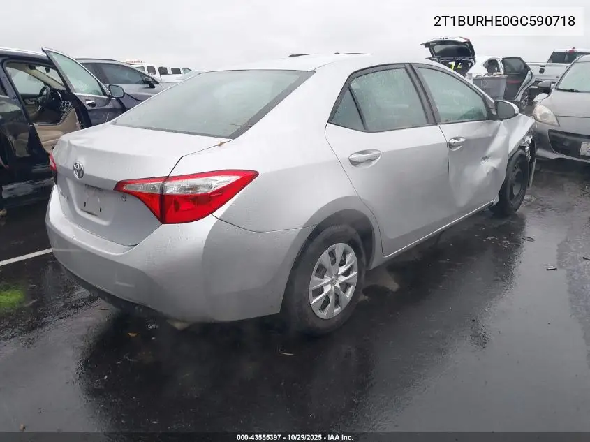 2T1BURHE0GC590718 2016 Toyota Corolla L