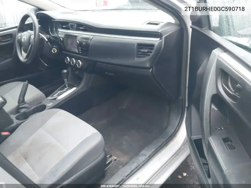 2T1BURHE0GC590718 2016 Toyota Corolla L