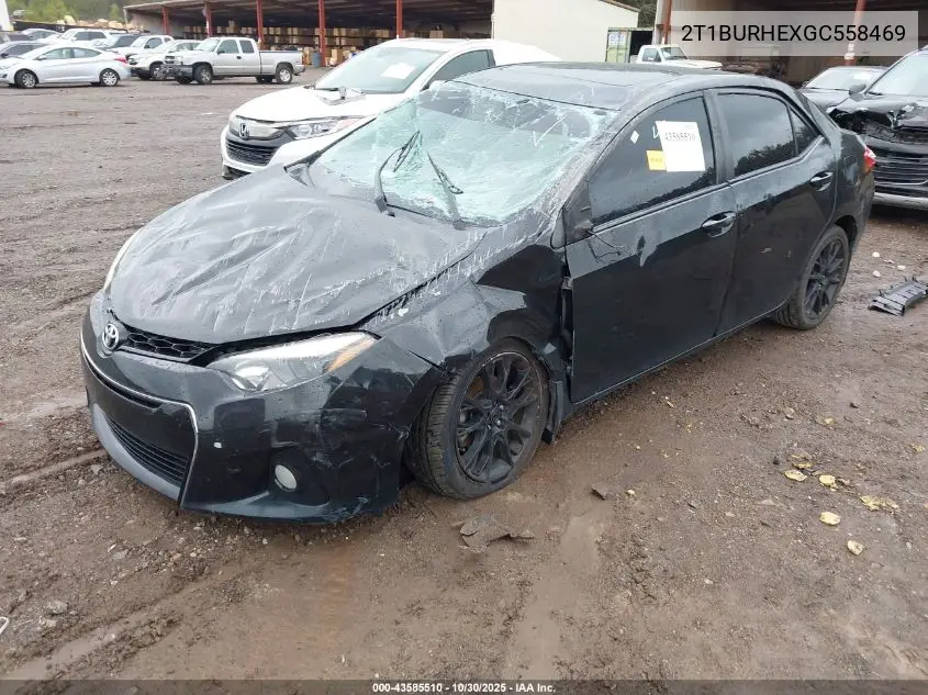2T1BURHEXGC558469 2016 Toyota Corolla S W/Special Edition Pkg