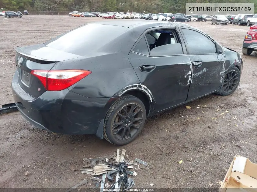 2T1BURHEXGC558469 2016 Toyota Corolla S W/Special Edition Pkg