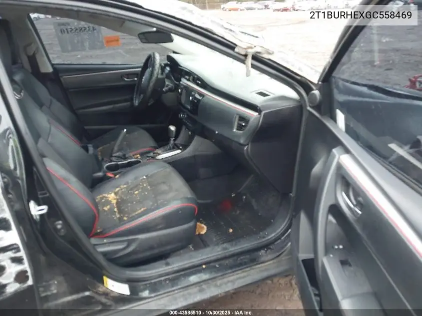 2T1BURHEXGC558469 2016 Toyota Corolla S W/Special Edition Pkg