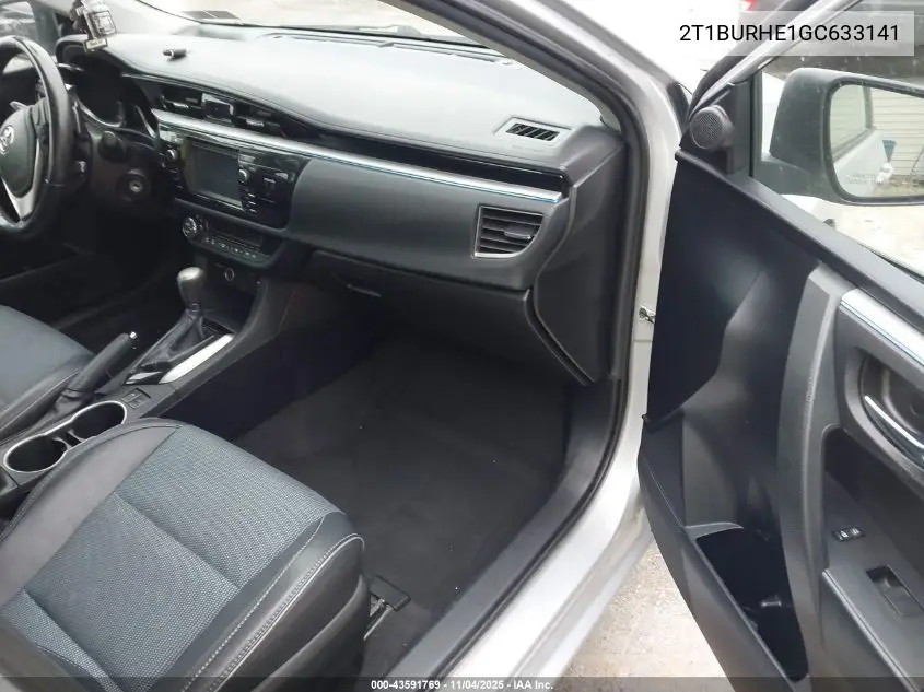 2T1BURHE1GC633141 2016 Toyota Corolla S Plus