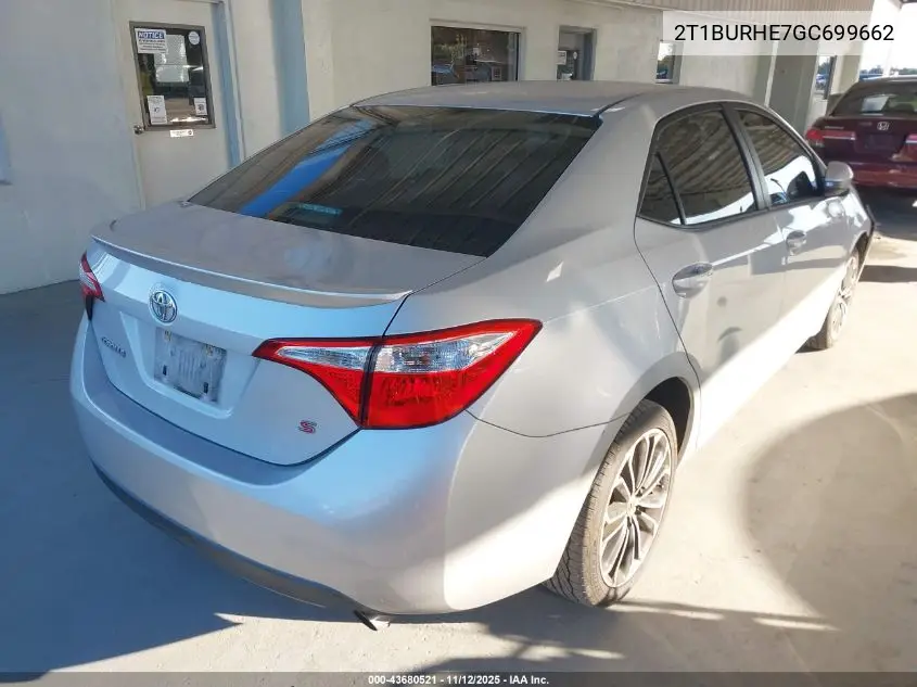 2T1BURHE7GC699662 2016 Toyota Corolla S Plus