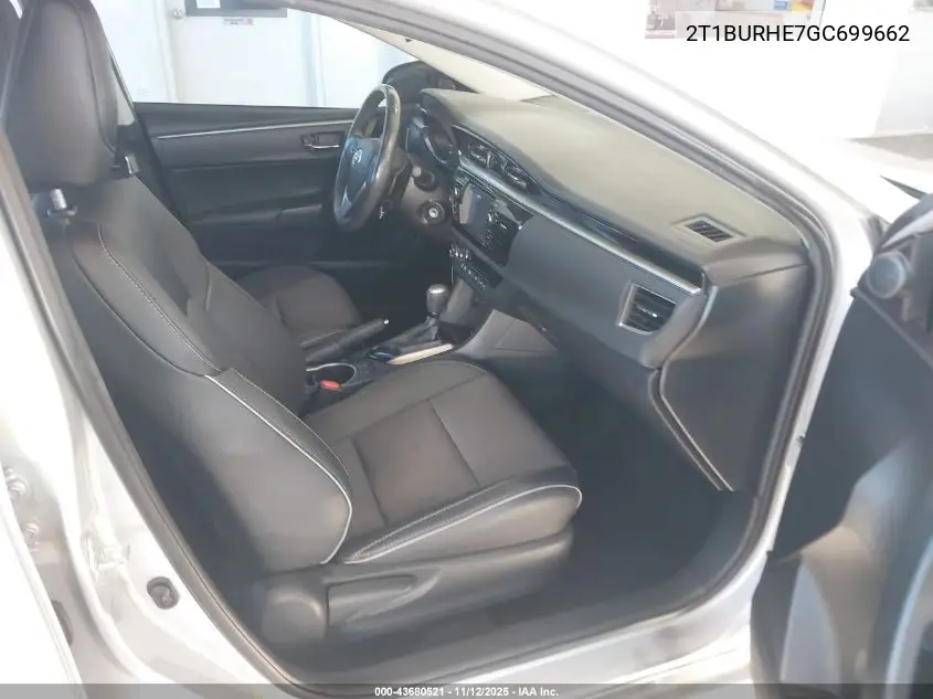2T1BURHE7GC699662 2016 Toyota Corolla S Plus