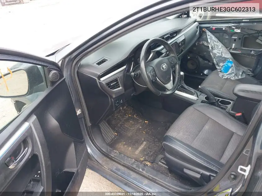 2T1BURHE3GC602313 2016 Toyota Corolla S Plus