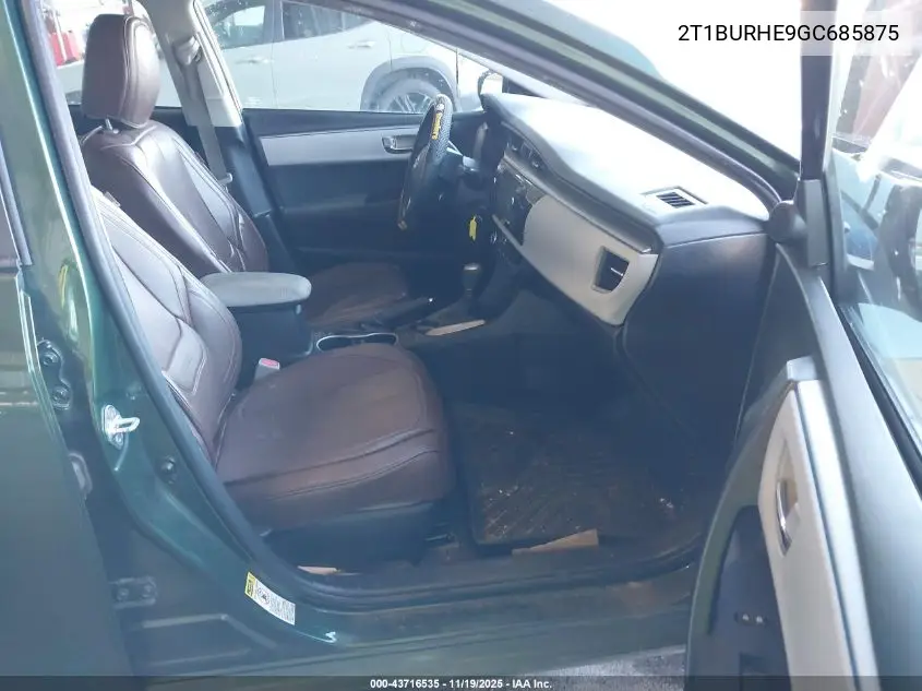 2T1BURHE9GC685875 2016 Toyota Corolla Le
