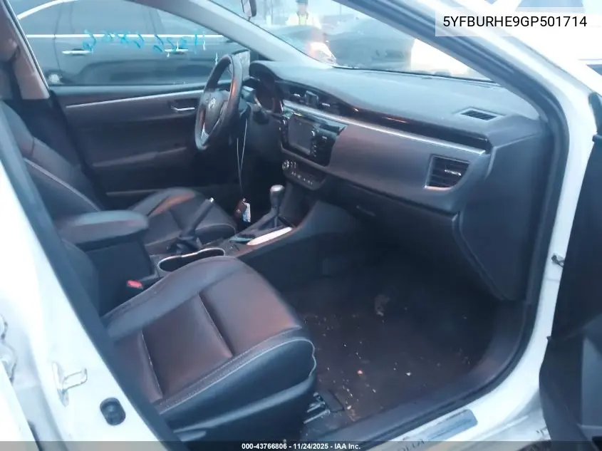 5YFBURHE9GP501714 2016 Toyota Corolla S Premium