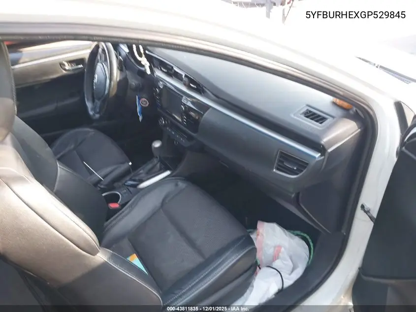 5YFBURHEXGP529845 2016 Toyota Corolla S Plus