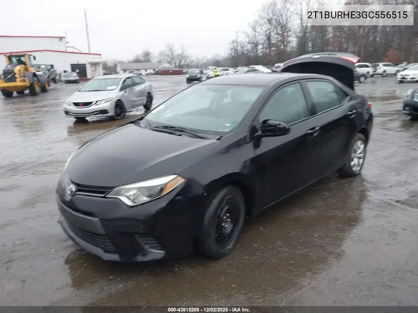 2T1BURHE3GC556515 2016 Toyota Corolla Le