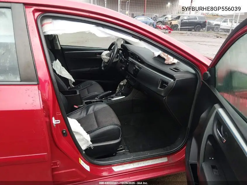5YFBURHE8GP556039 2016 Toyota Corolla S Plus