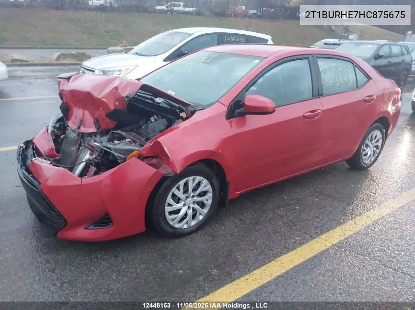 2T1BURHE7HC875675 2017 Toyota Corolla L/Le/Xle/Se/Xse