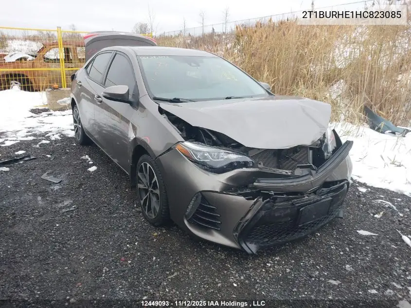 2T1BURHE1HC823085 2017 Toyota Corolla Se