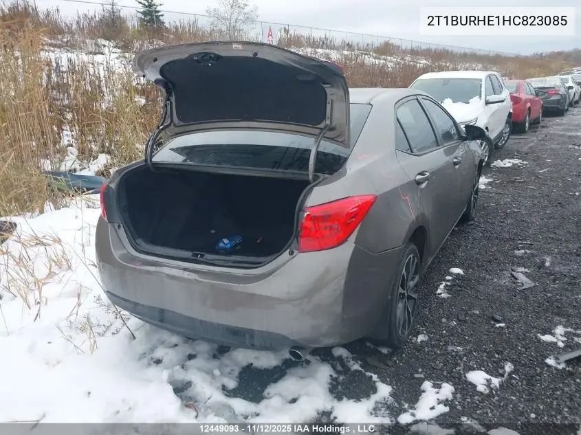 2T1BURHE1HC823085 2017 Toyota Corolla Se