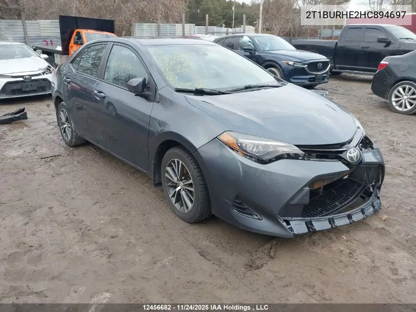 2T1BURHE2HC894697 2017 Toyota Corolla L/Le/Xle/Se/Xse