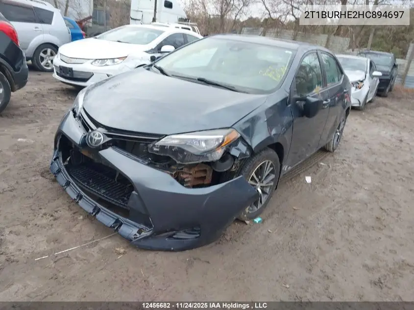 2T1BURHE2HC894697 2017 Toyota Corolla L/Le/Xle/Se/Xse