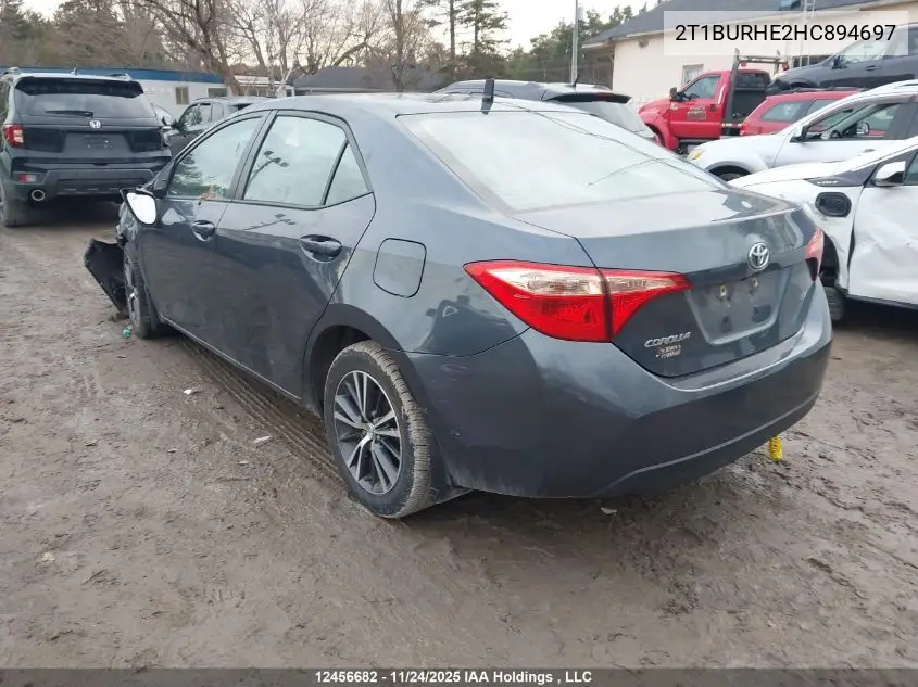 2T1BURHE2HC894697 2017 Toyota Corolla L/Le/Xle/Se/Xse