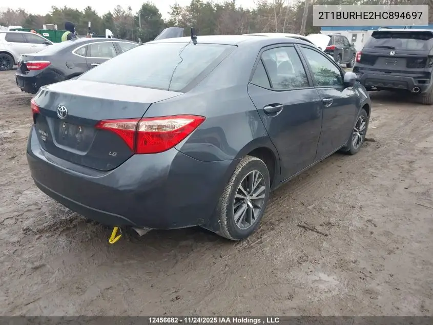 2T1BURHE2HC894697 2017 Toyota Corolla L/Le/Xle/Se/Xse