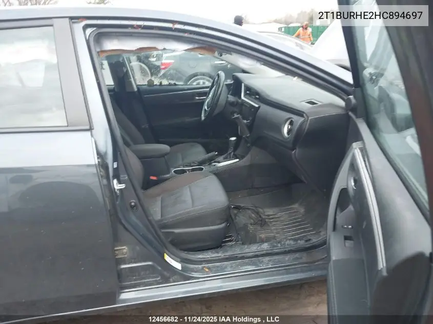 2T1BURHE2HC894697 2017 Toyota Corolla L/Le/Xle/Se/Xse