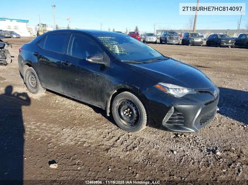 2T1BURHE7HC814097 2017 Toyota Corolla L/Le/Xle/Se/Xse