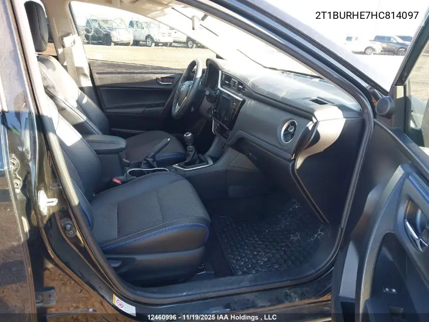 2T1BURHE7HC814097 2017 Toyota Corolla L/Le/Xle/Se/Xse