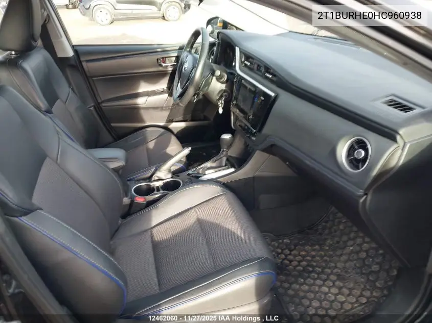 2T1BURHE0HC960938 2017 Toyota Corolla Se