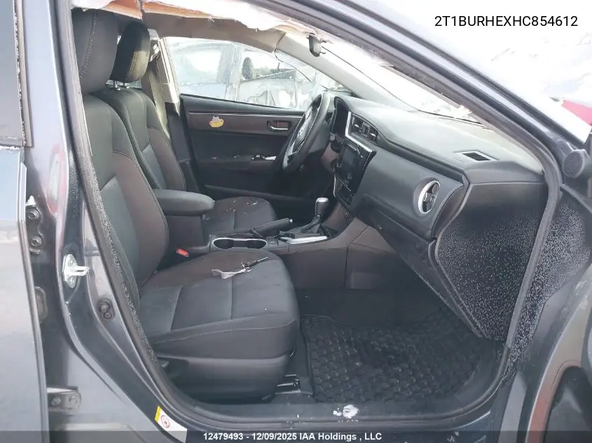 2T1BURHEXHC854612 2017 Toyota Corolla Le