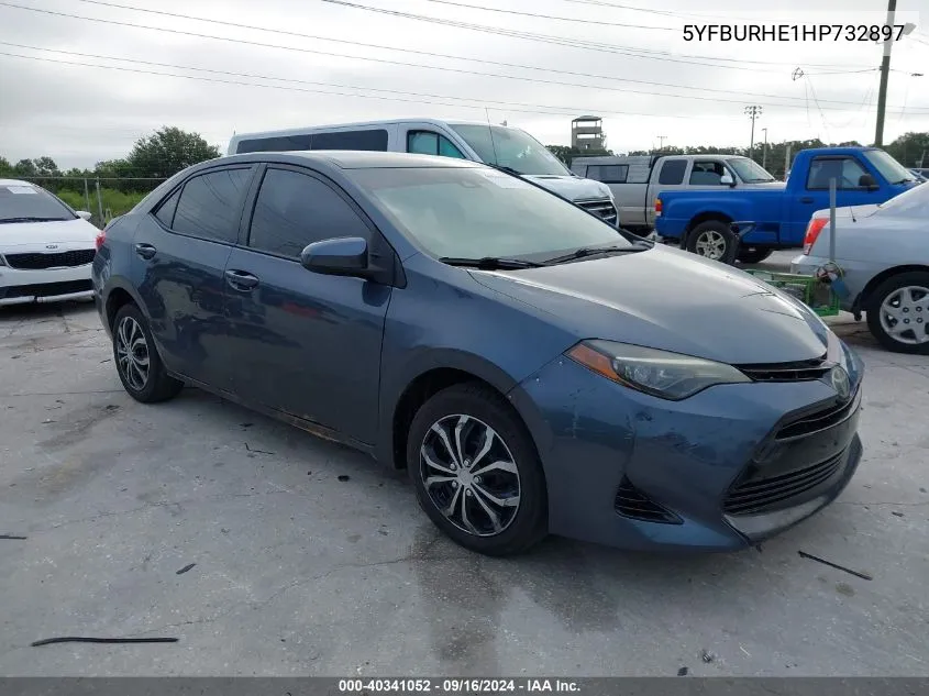 2017 Toyota Corolla L/Le/Xle/Se/Xse VIN: 5YFBURHE1HP732897 Lot: 40341052