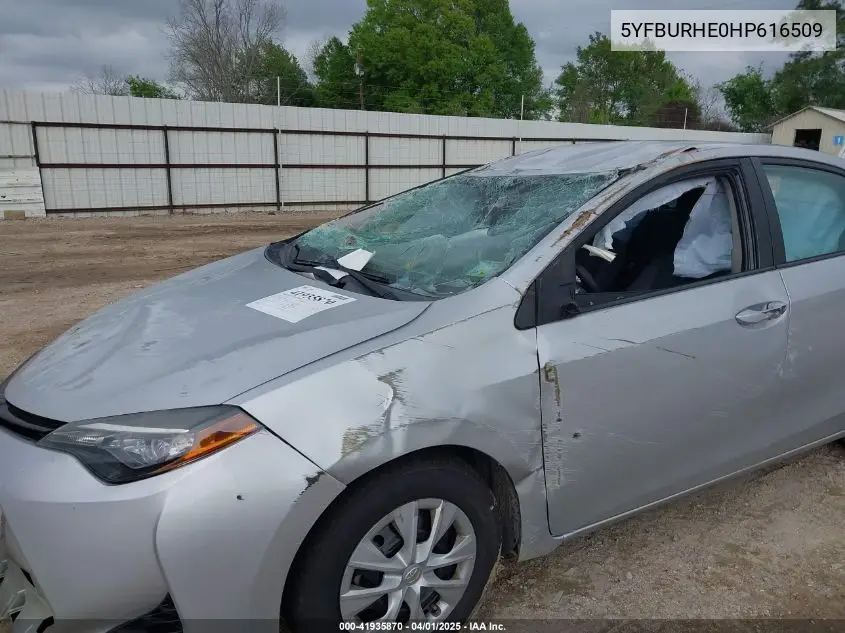 5YFBURHE0HP616509 2017 Toyota Corolla L