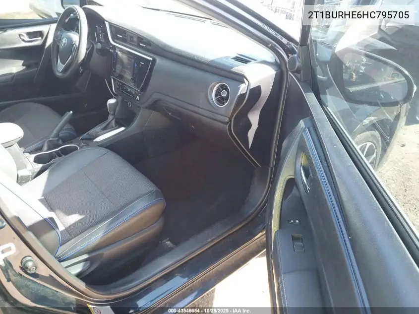 2T1BURHE6HC795705 2017 Toyota Corolla Se