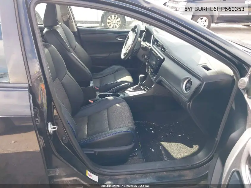 5YFBURHE6HP660353 2017 Toyota Corolla Se