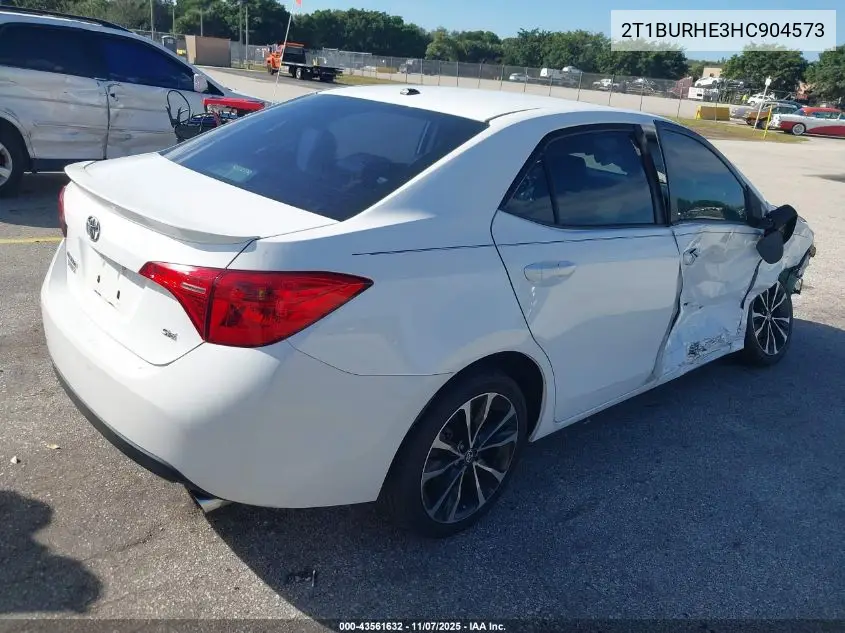 2T1BURHE3HC904573 2017 Toyota Corolla Se
