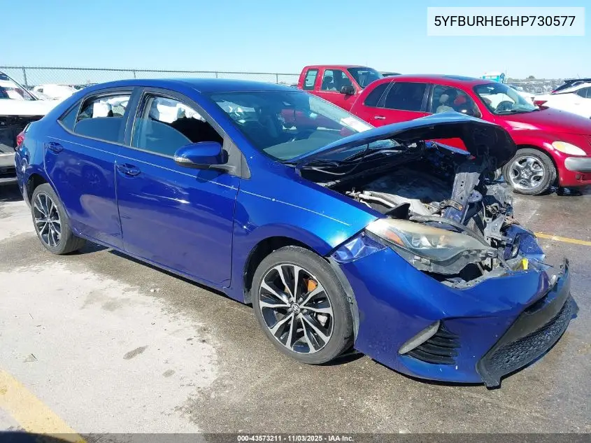 5YFBURHE6HP730577 2017 Toyota Corolla Se