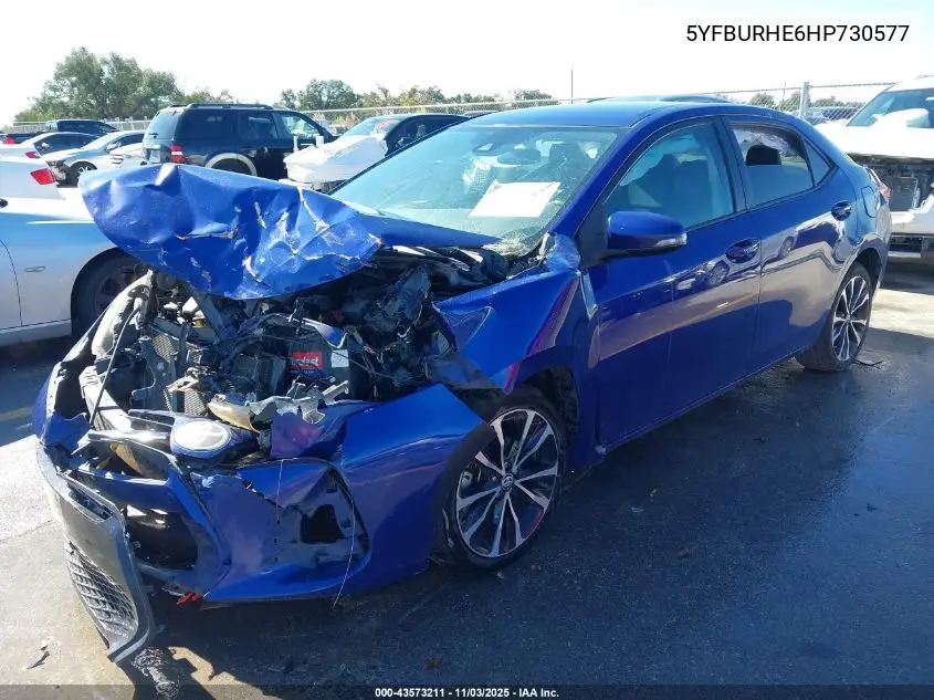 5YFBURHE6HP730577 2017 Toyota Corolla Se