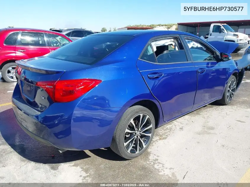 5YFBURHE6HP730577 2017 Toyota Corolla Se