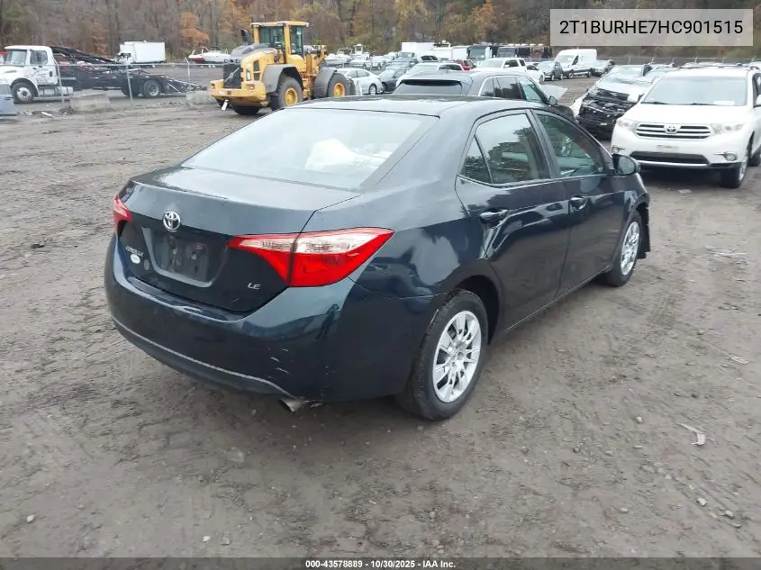 2T1BURHE7HC901515 2017 Toyota Corolla Le