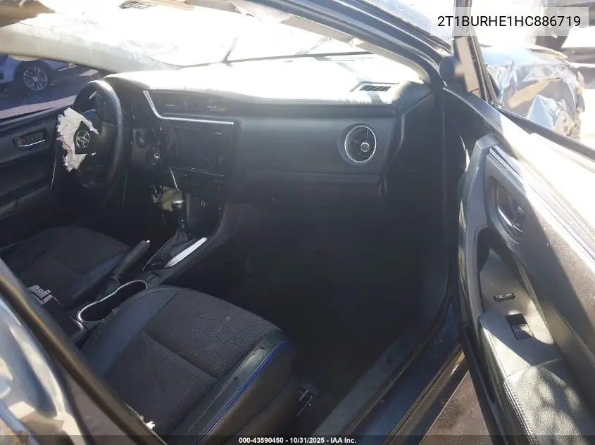 2T1BURHE1HC886719 2017 Toyota Corolla Se
