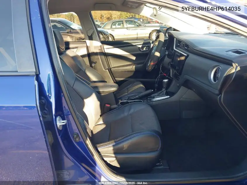 5YFBURHE4HP614035 2017 Toyota Corolla Se