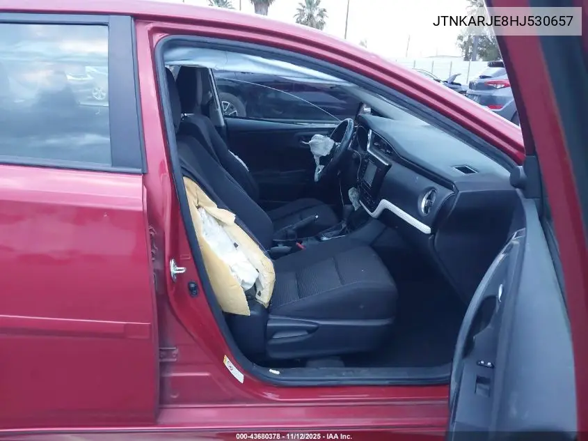 JTNKARJE8HJ530657 2017 Toyota Corolla Im