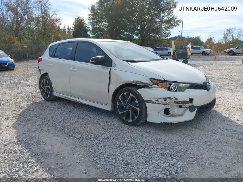 JTNKARJE0HJ542009 2017 Toyota Corolla Im