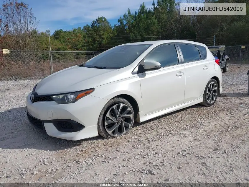JTNKARJE0HJ542009 2017 Toyota Corolla Im