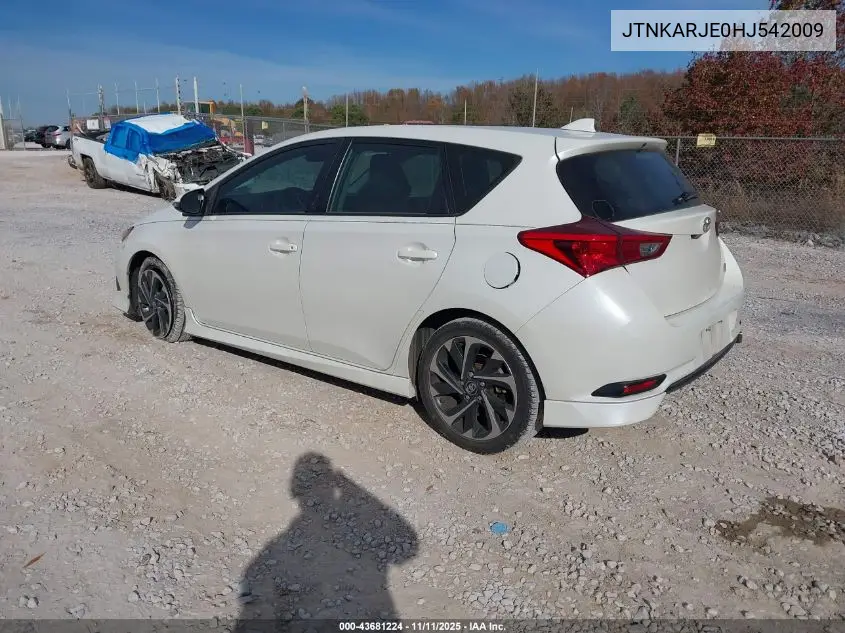 JTNKARJE0HJ542009 2017 Toyota Corolla Im