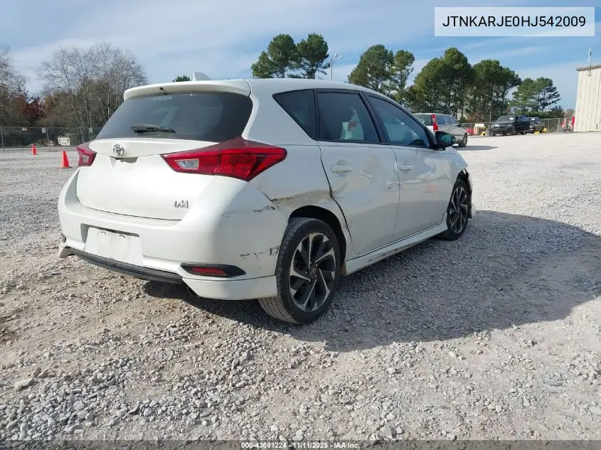 JTNKARJE0HJ542009 2017 Toyota Corolla Im